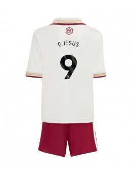 Billige Arsenal Gabriel Jesus #9 Tredjedraktsett Barn 2025-26 Kortermet (+ Korte bukser)